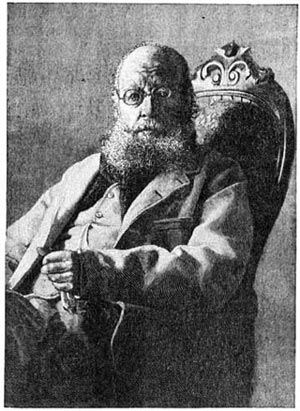 Edward Lear. Engraved by Andrew From a Photograph Taken In San Remo, by Roncarolo.
