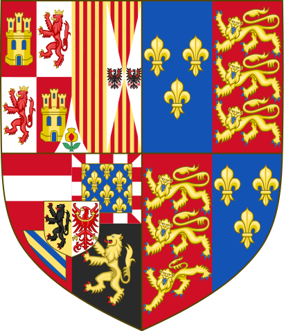 File:Royal Arms of England (1554-1558).svg