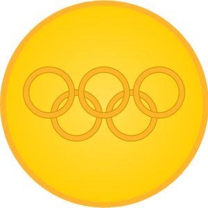 File:Gold medal.svg