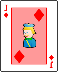 File:Playing card diamond J.svg