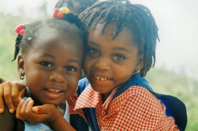 Children from Barrett Town, Jamaica