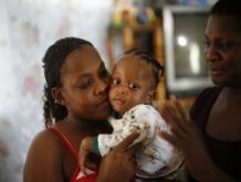 Child and family, Haiti