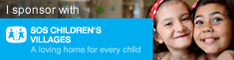 I sponsor with SOS Children banner