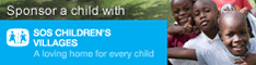 Sponsor a child with SOS Children banner