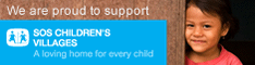 We are proud to support SOS Children banner