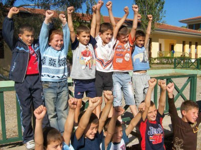 Children supported by SOS Social Centre FSP at Sauk, Albania