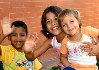 Children from Maracay, Venezuela