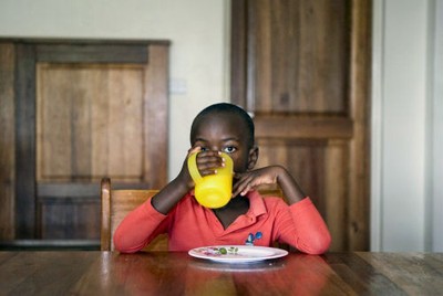 Child from Entebbe, Uganda