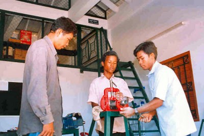 Learning new skills at SOS Vocational Training Centre in Siem Reap, Cambodia