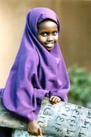 Child from Mogadishu, Somalia
