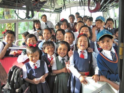 Children from Shillong, India