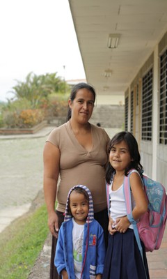 Mother and Children from the FSP Matagalpa, Nicaragua