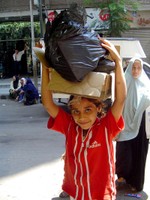 Food parcels distributed in Egypt as part of community support programme