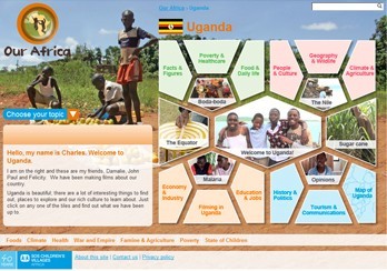 Uganda Our Africa main page