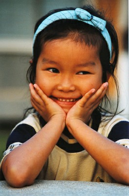 Child from Vientiane, Laos