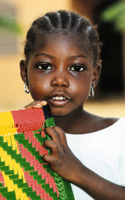 Girl in SOS Children's Mali Village